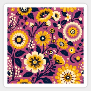 Yellow Flowers Sticker